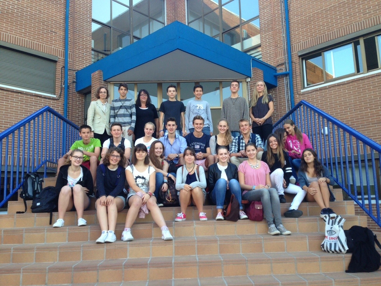 Visita de alumnos de Intercambio  con Alemania