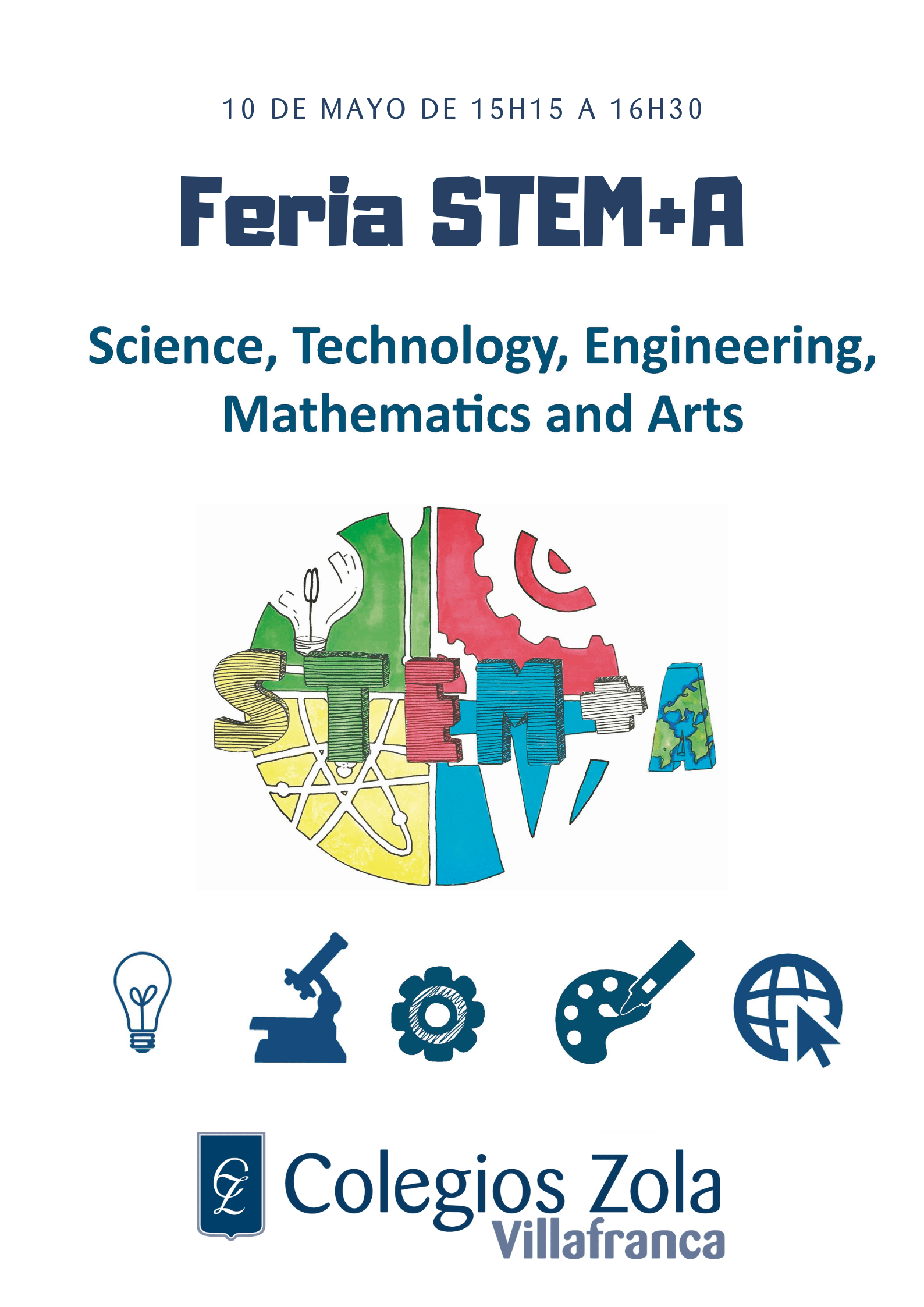 Feria STEM+A y metodología aprendizaje-servicio: Cuida un planeta único