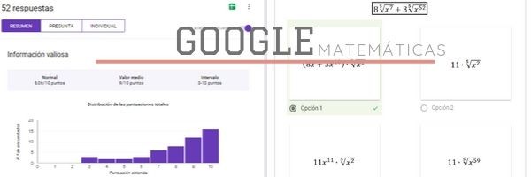 Google para enseñar Matemáticas
