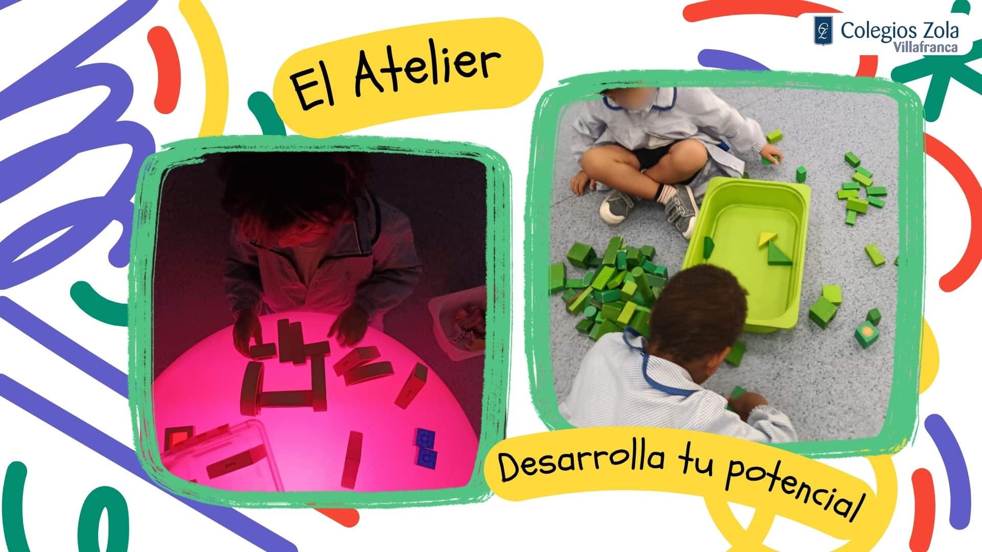 Cómo se trabaja en el Atelier y qué se desarrolla a través del material no estructurado