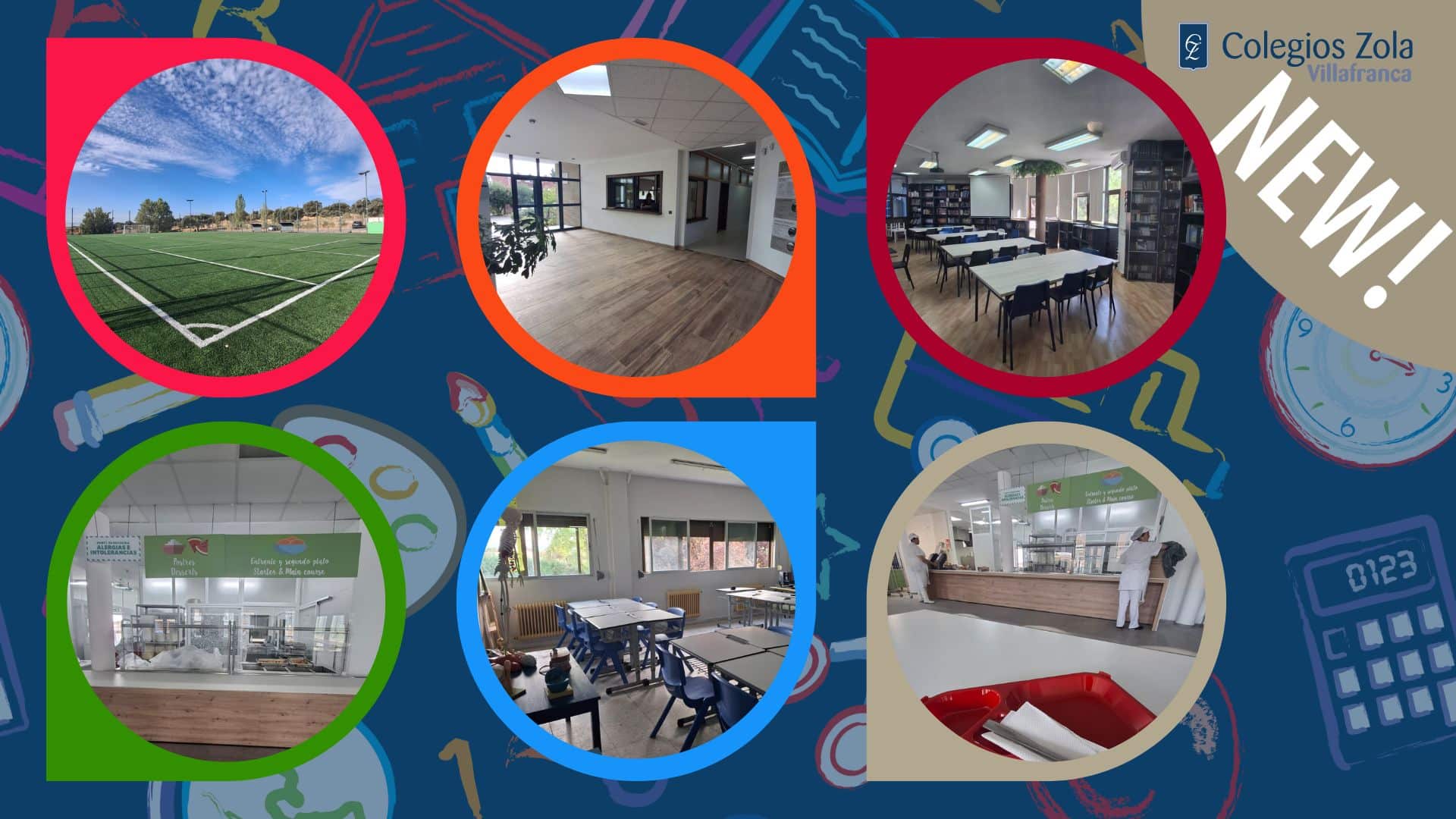Estrenamos nuevos espacios para seguir aprendiendo y creciendo en el Colegio Zola Villafranca