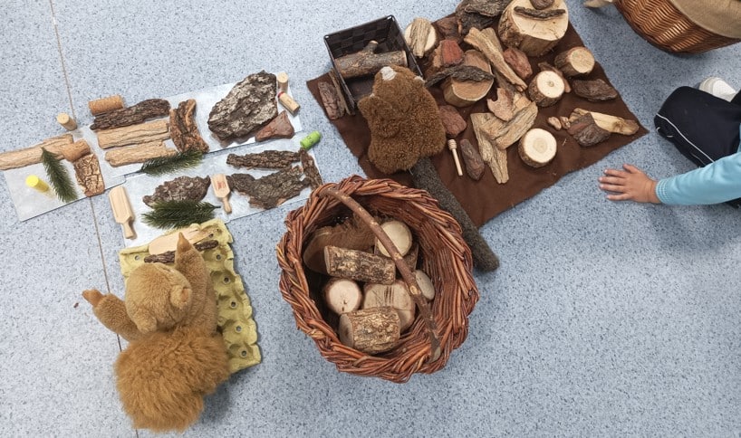 Atelier del ciclo de infantil del colegio Zola Villafranca en Villanueva de la Cañada