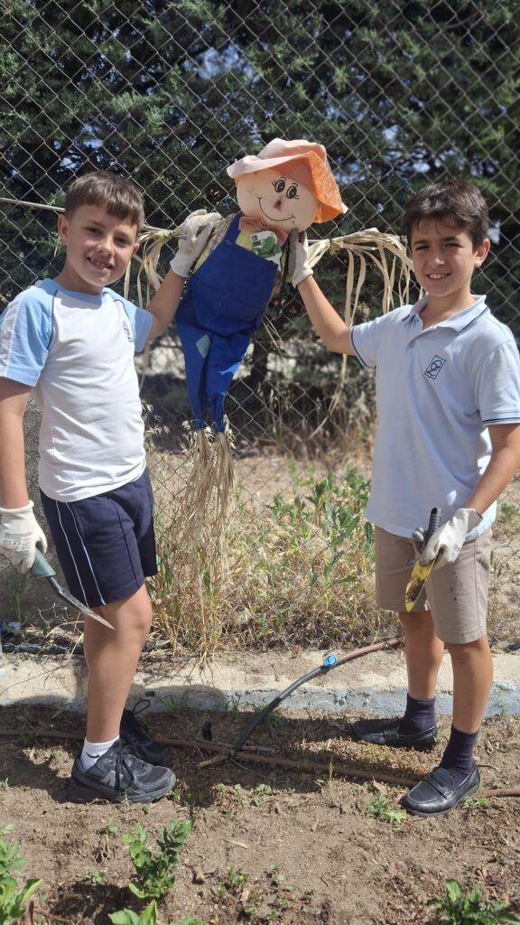 Huerto escolar colegio zola villafranca