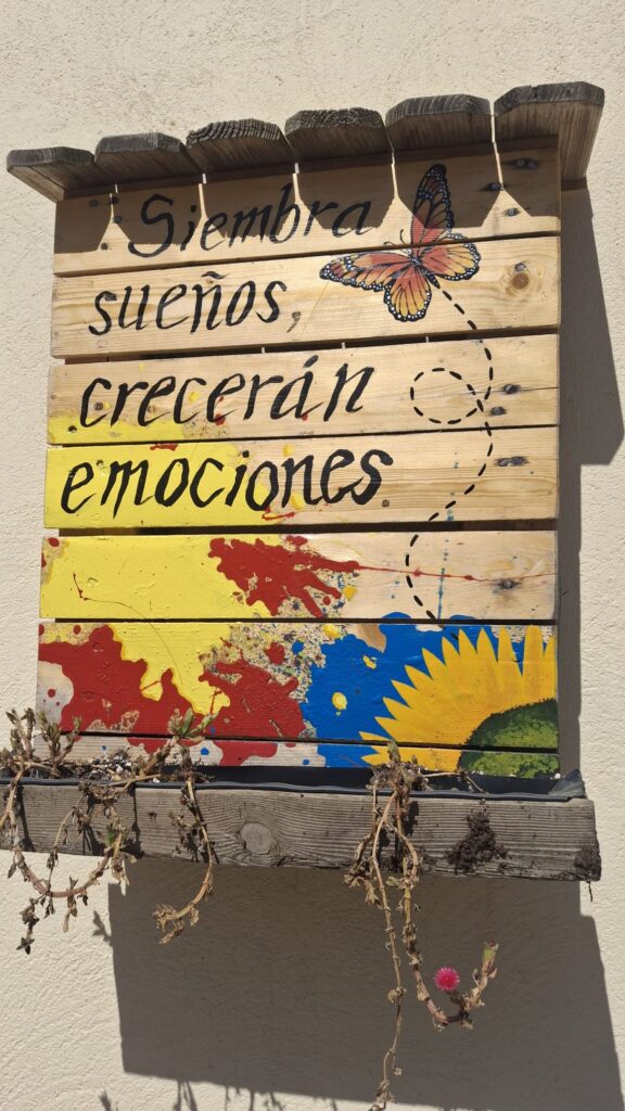 Huerto escolar colegio zola villafranca